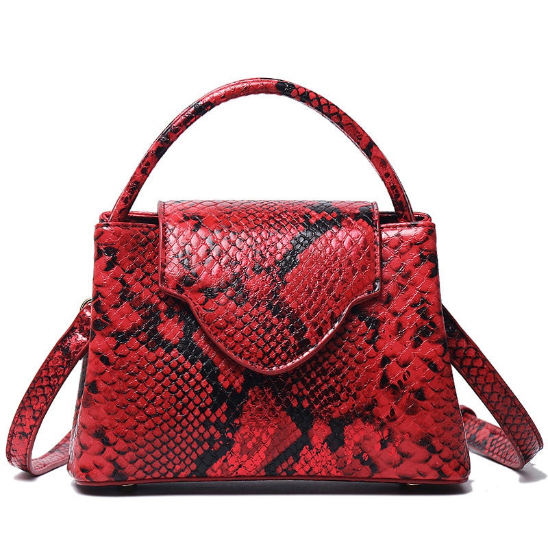 Popular Ostrich Pattern Handbag Women'S Fashion Shoulder Crossbody Bag Ready For Sale - Image 1