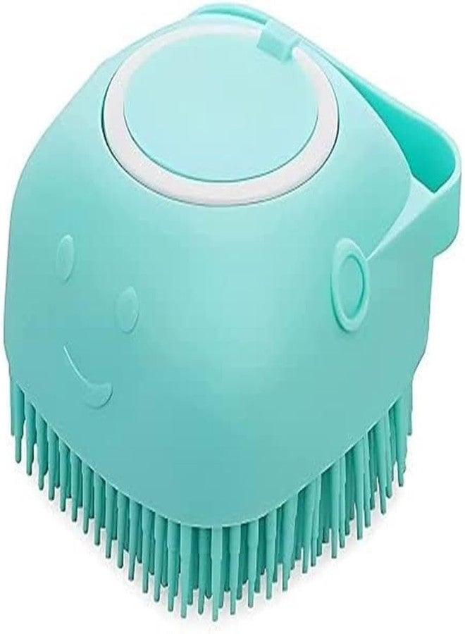 Beflix® Body Scrubber with Soap Dispenser Brush, Silicone Exfoliating Brushes, Soft Body Exfoliator, Bath Loofah for Babies, Kids, Women, Men and Pets (Multicolor) - Image 1
