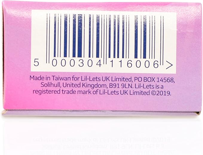 Lil-Lets LilLets NonApplicator Ultra Tampons 10 Count Pack of 1 For Extremely Heavy Flow 6 Droplets PlantBased SmartFit NonApp Tampon - Image 4