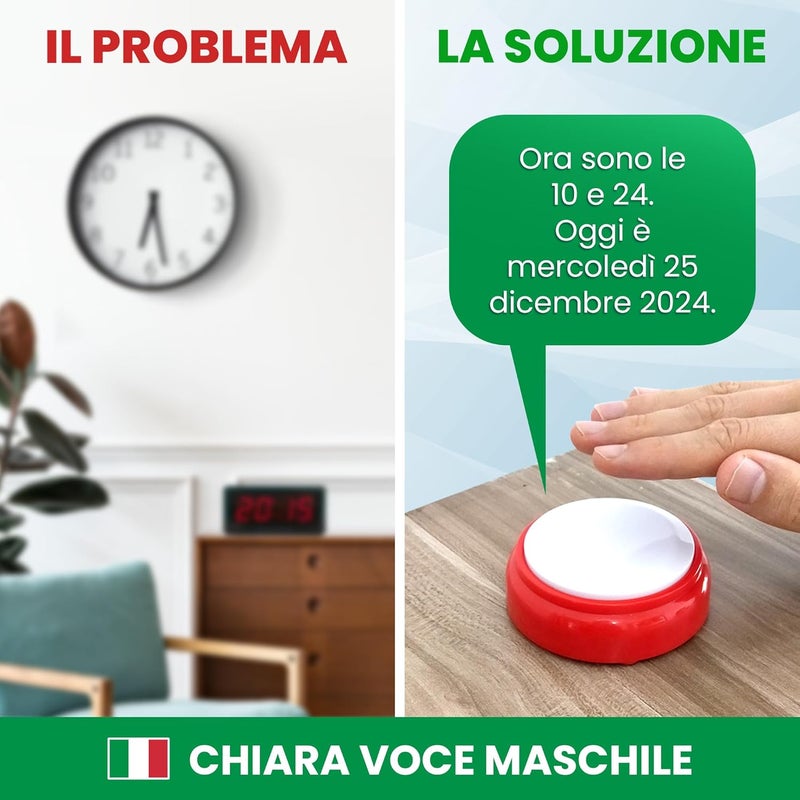 TopLife Italian Talking Clock - Image 2