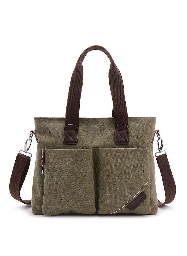 KUYING New Business Casual Men's One Shoulder Crossbody Bag 