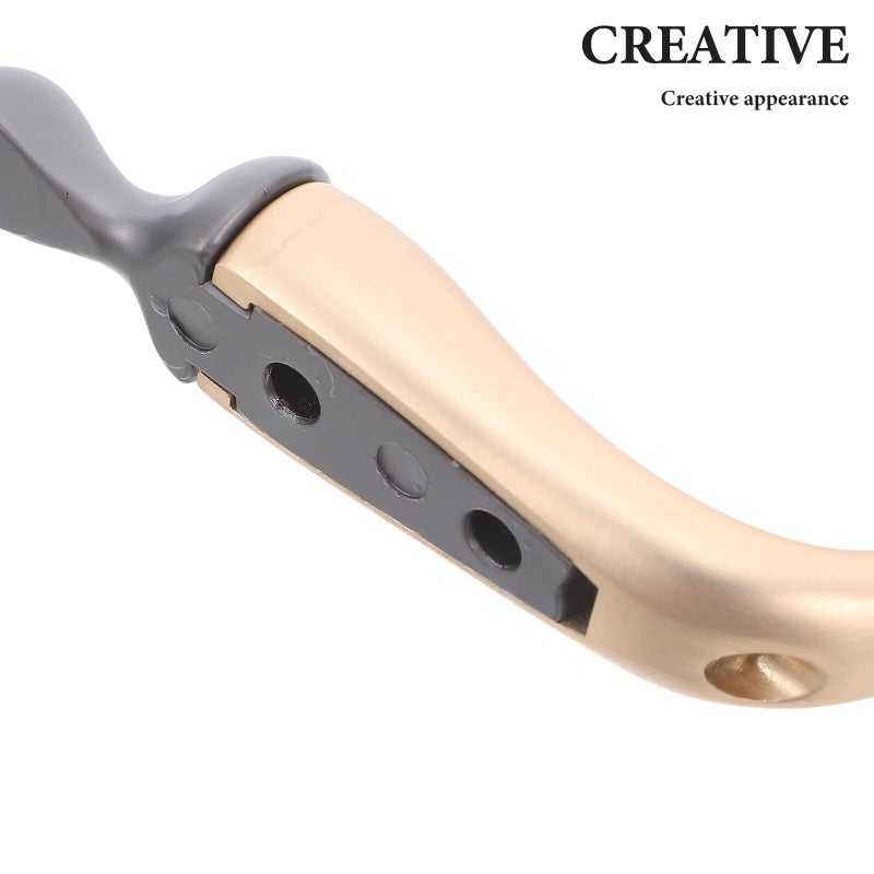 Zinc Alloy Wall Hooks 2Pcs Chili Shaped Coat Key Hanger For Door Bedroom Kitchen - Image 4
