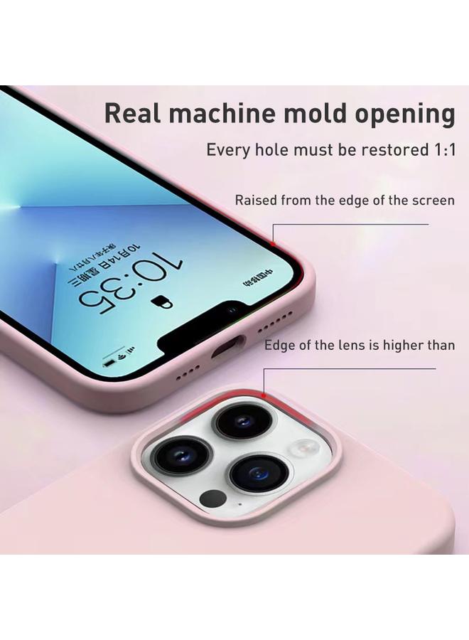S-TOP Case For iPhone 14 Pro Max Liquid Silicone MagSafe Phone Case - Image 2