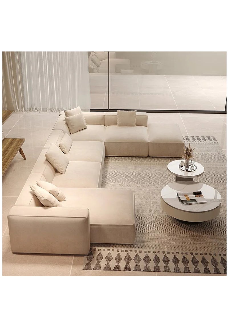 Comfynest - U Shape Sofa for a Modern Lounge and Cozy Corner Water Proof Fabric - Image 1