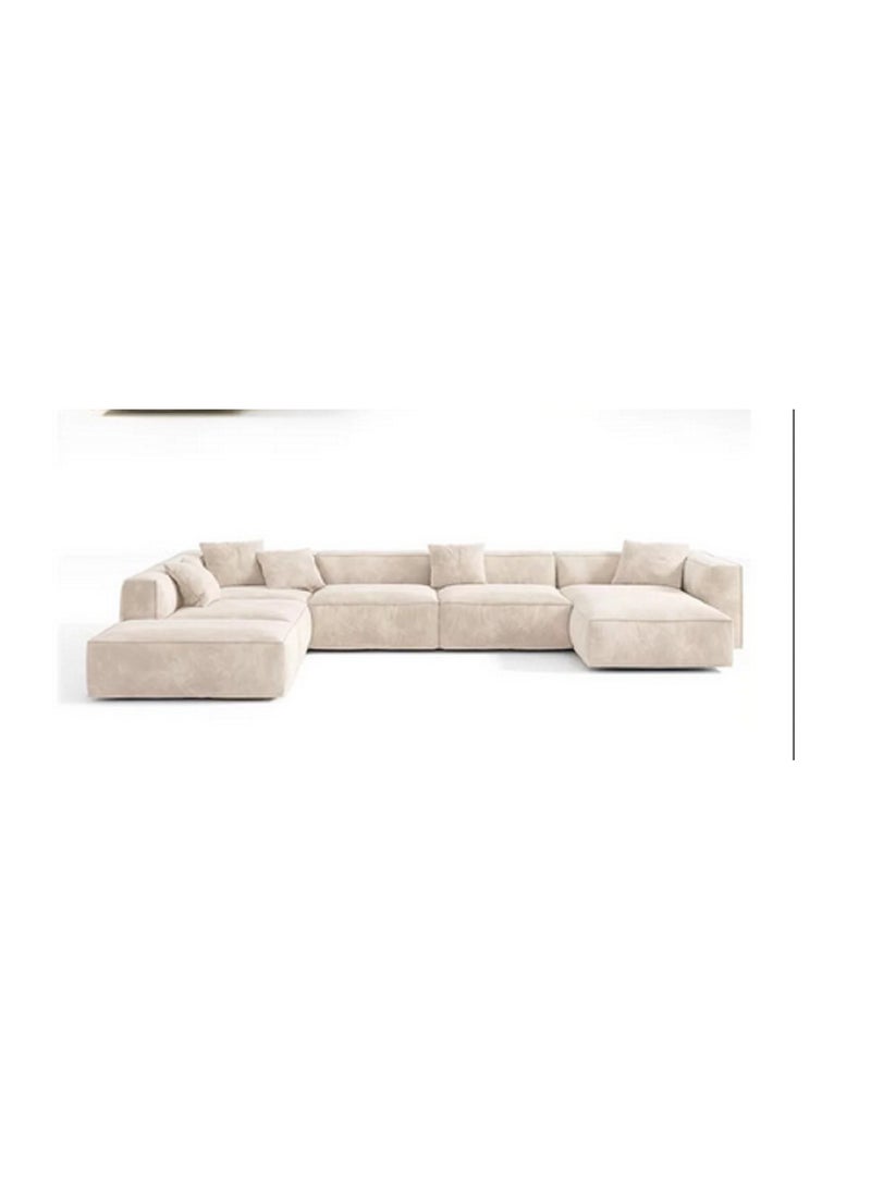 Comfynest - U Shape Sofa for a Modern Lounge and Cozy Corner Water Proof Fabric - Image 1