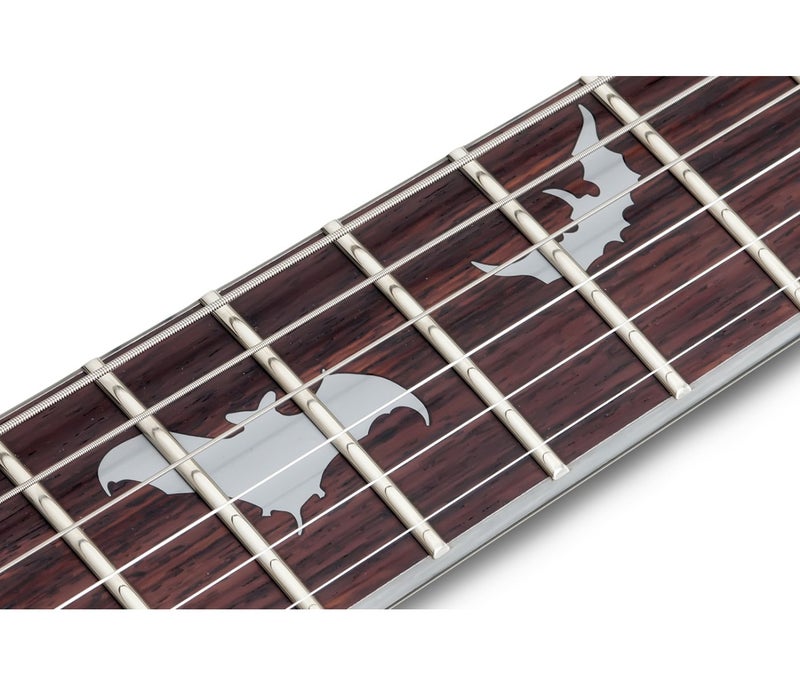 Schecter Damien Platinum 6 Electric Guitar - Satin Black - Image 4