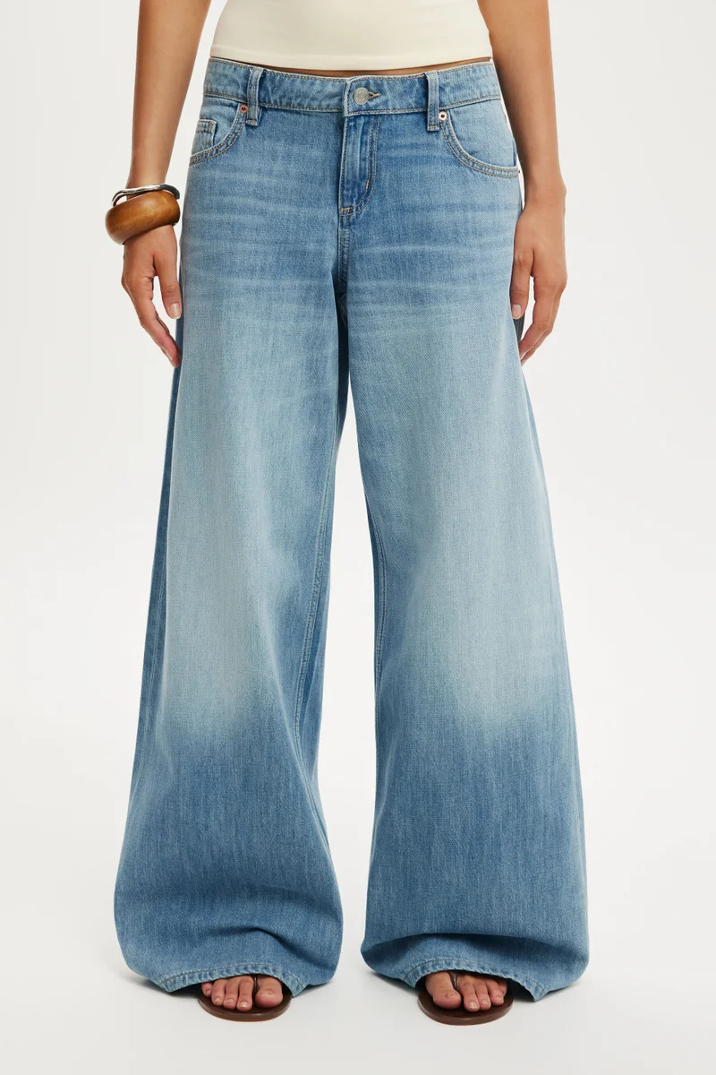 Cotton On  LOW RISE WIDE JEAN for Women | Best Price UAE