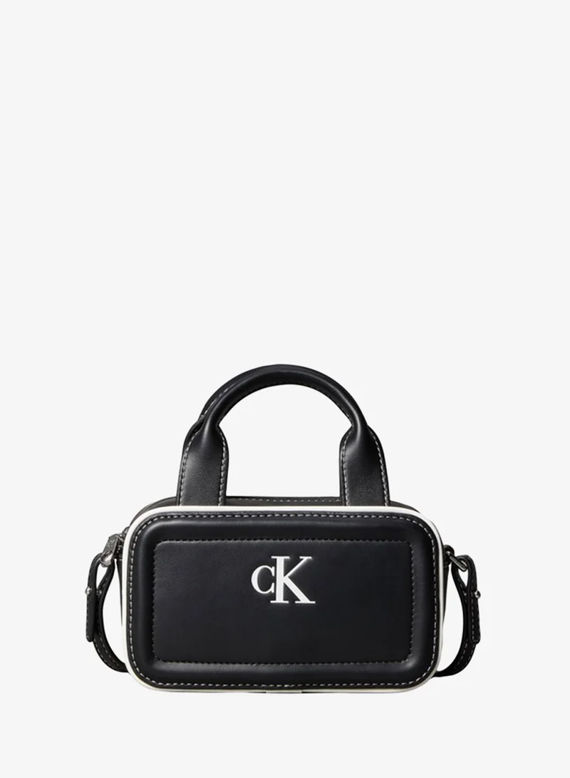 Contrast Monogram Crossbody Bag