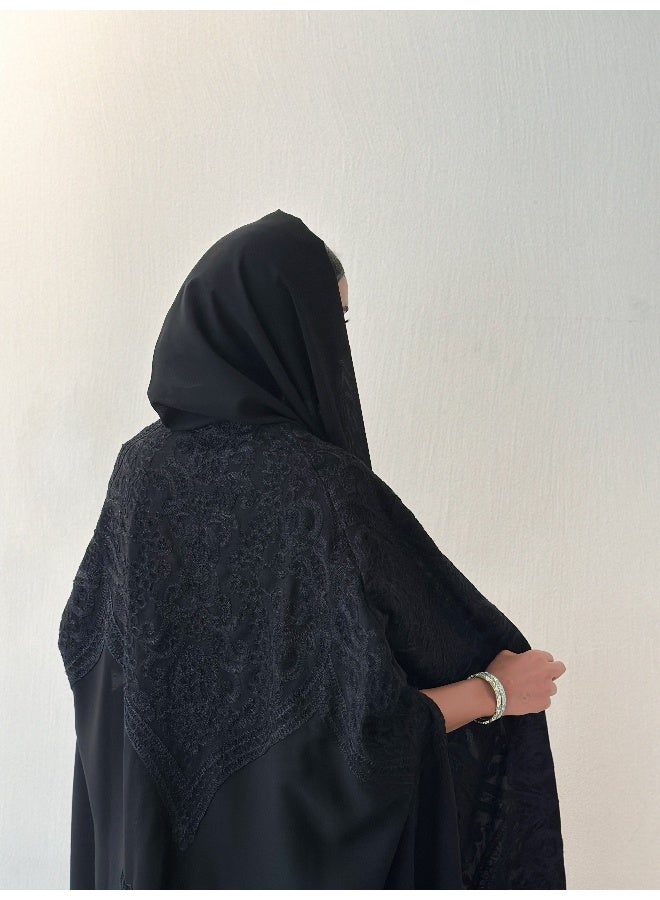 آية MW1739 قماش ملكي مع اضافة تطريز - Image 4