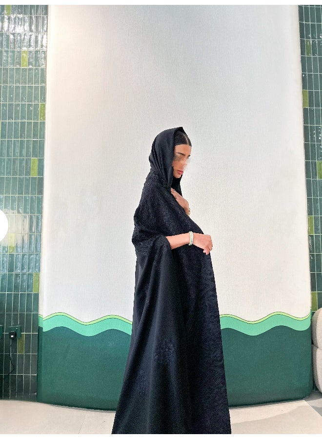 آية MW1739 قماش ملكي مع اضافة تطريز - Image 5