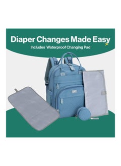 Diaper Bag Backpack, Baby Nappy Changing Bags Multifunction Waterproof Travel Back Pack - pzsku/ZEE5F330B8CA983788F31Z/45/_/1701347323/5d09da2f-6dc9-4a4c-8463-9aef0cfe995d