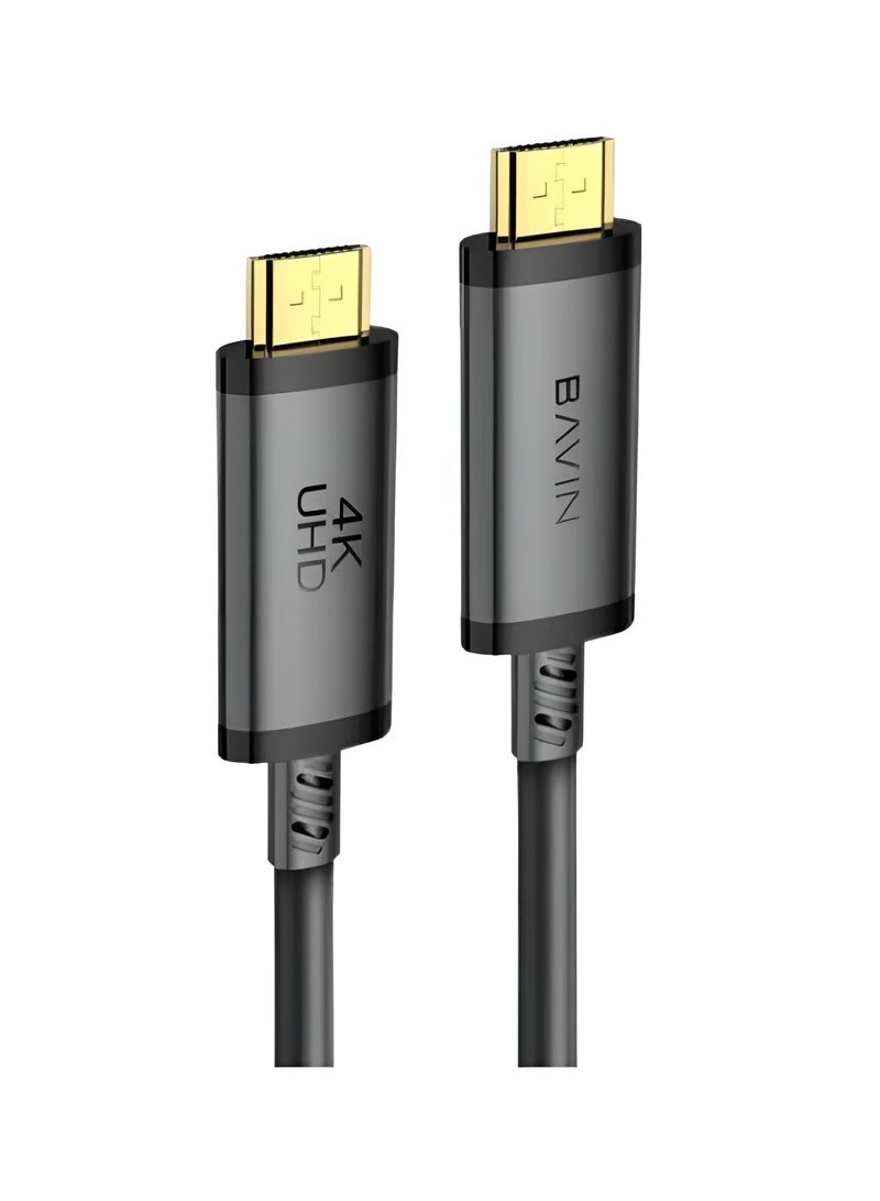 Bavin 4K High Speed ​​HDMI Cable with 3D Support for Xiaomi Mi Box/PS5 1.8m - Image 2