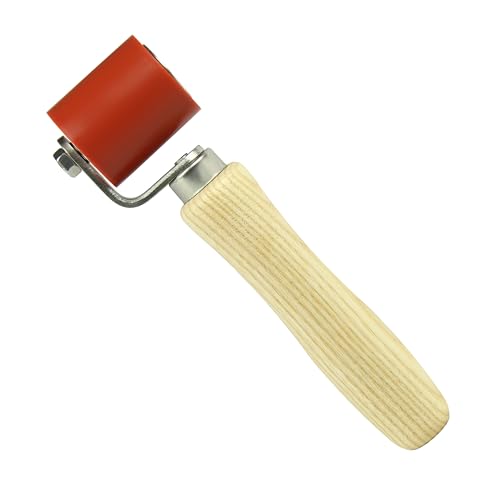 Ailenyun Welding Handheld Roller,4cm Silicone Seam Roller, Smoothing Seam Roller Tool for PVC/TPO/EPDM Single Ply Roofing Tape,Sound Deadening, Banner, Wallpaper etc. - Image 1
