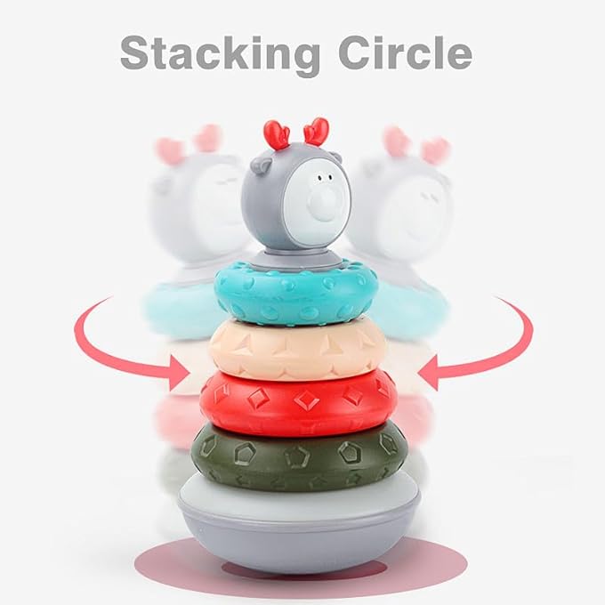 MUSICAL STACKING RING TOY FOR BABIES - Image 2