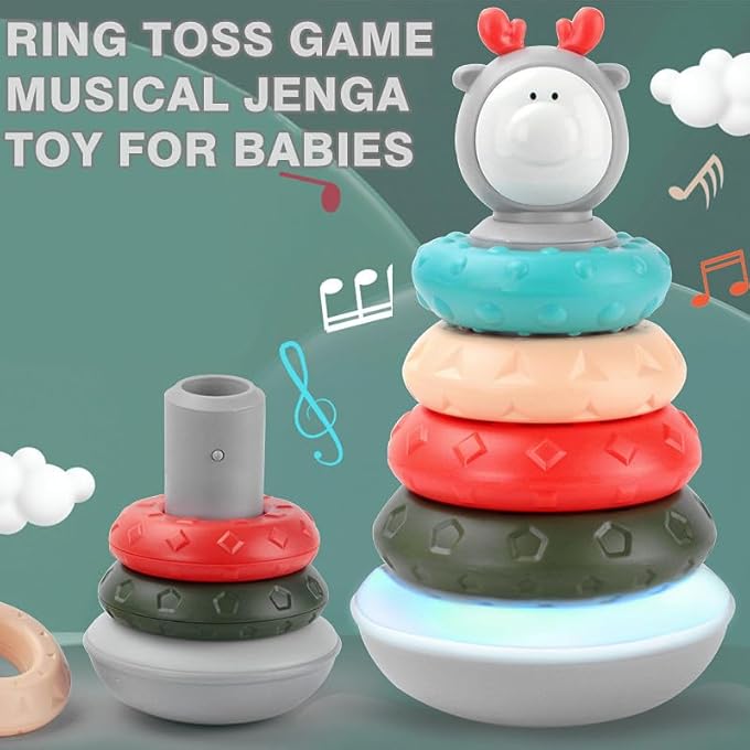 MUSICAL STACKING RING TOY FOR BABIES - Image 3