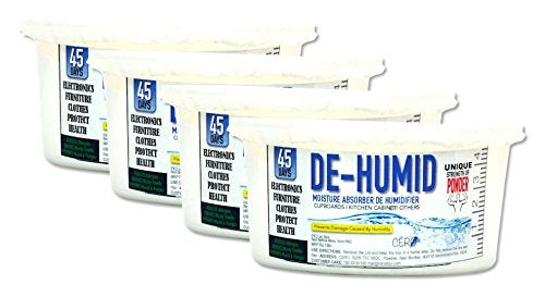 CERO DEHUMID de Humidifier Moisture Humidity Dampness Absorber 45 Days 4 Pc COMBO