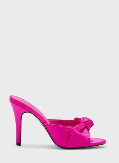 Ginger Bow-Detail Mules