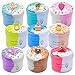 KMBTQRE Butter Slime Kit TwoToned 9 Packed for Girl Boys Party Favors Toys Stocking Stuffers for Kids 6 7 8 9 10 11 12 Years Old - Image 2