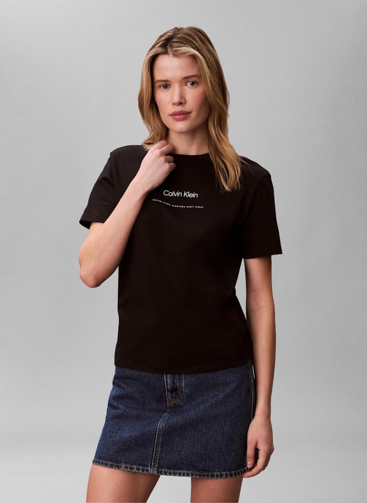 Calvin Klein Jeans Tonal Logo Classic T-Shirt - Image 1