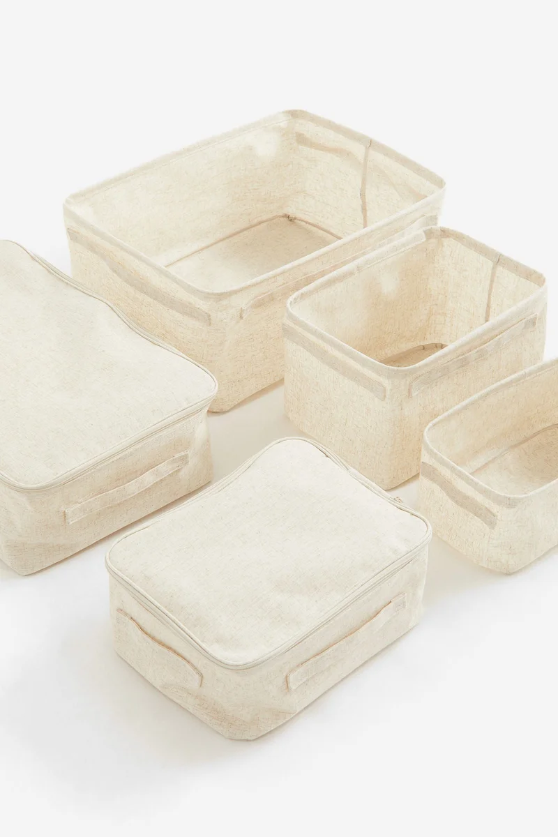 H&M Linen-blend storage box
