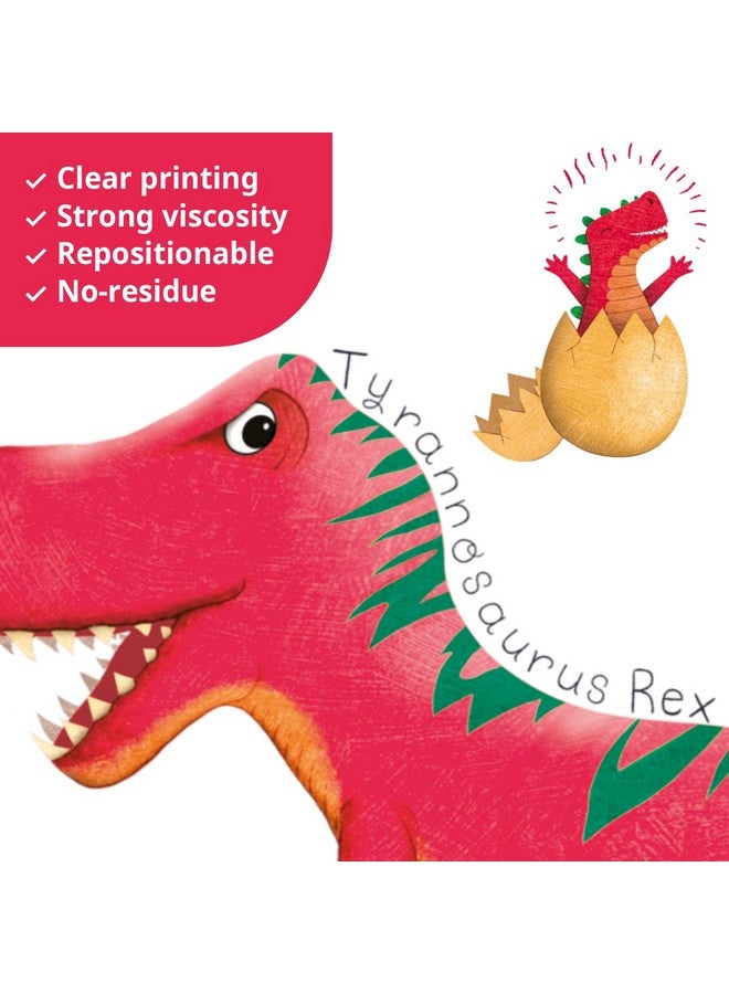 Decowall Ds9-2115 Large Dinosaur Wall Decals Dino Stickers For Kids Boys Baby Nursery Bedroom Living Room Classroom Playroom Home Decor Art Decoration - Image 4