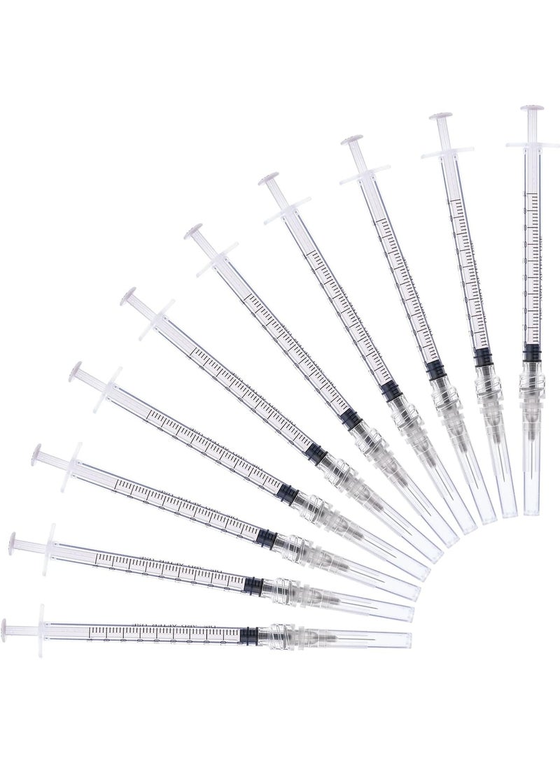 NOVAMED 1ml 27G 1/2" Luer Slip Syringes – Sterile Single-Use Precision Syringes - Image 1