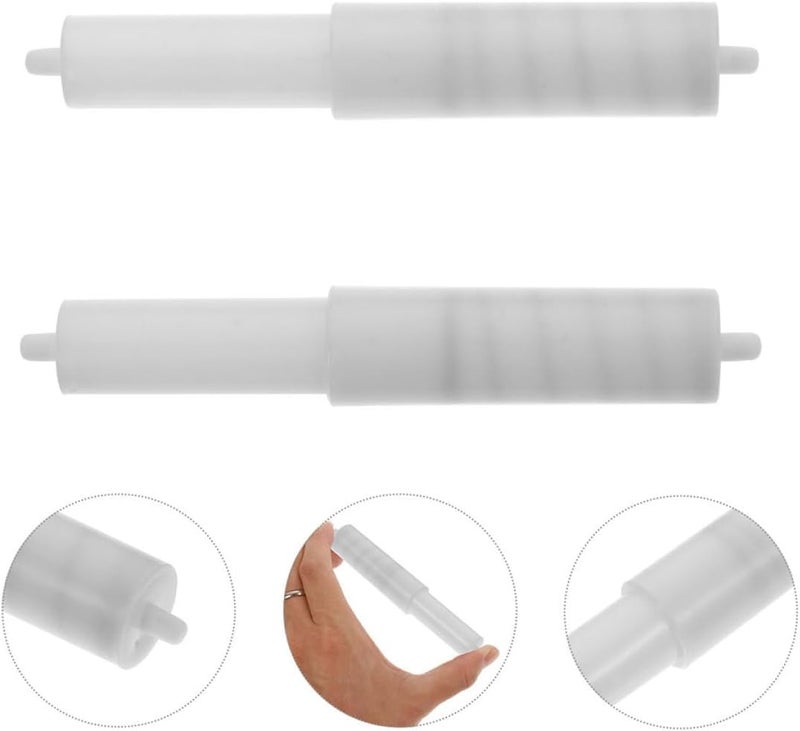 SHOWERORO Plastic Toilet Tissue Roll Holder Replacement Spindle Rod Spring Style Shaft Retractable Reel Toilet Paper Roller Insert for Bathroom Accessories - Image 4