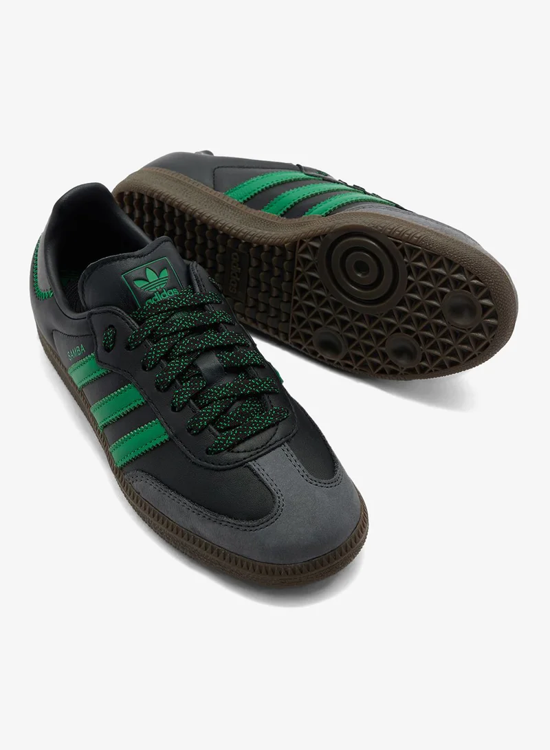 adidas Originals CBLACK/GREEN/GRESIX Samba Og W Black Originals Shoes for Women | Best Price UAE