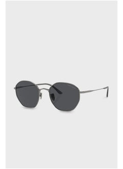 GIORGIO ARMANI Giorgio Armani S;AR; 6150, 53, 3003, 87 Men's Matte Full Frame Matte Metal Sunglasses for Adults  - Image 1