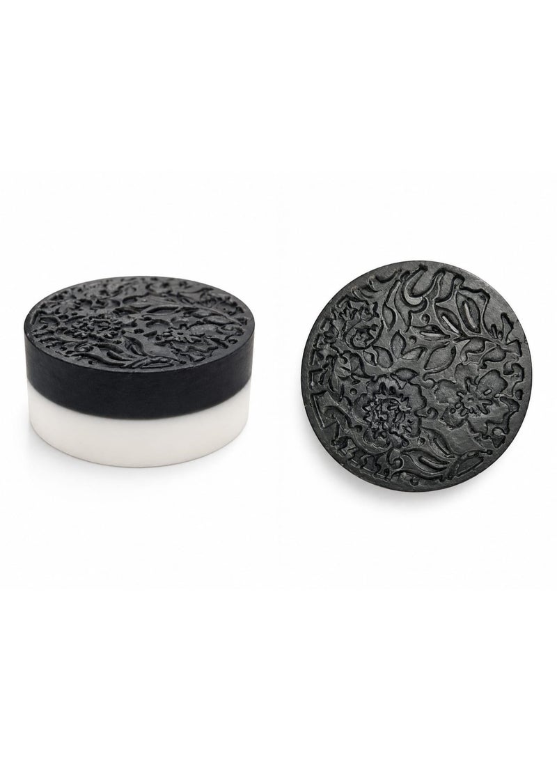 LEVON ✨🧼 100g Premium Charcoal & Milk Soap – Enriched with Vitamin E & Coconut Fragrance 🥥 | Soft, Clean & Radiant Skin - Image 2