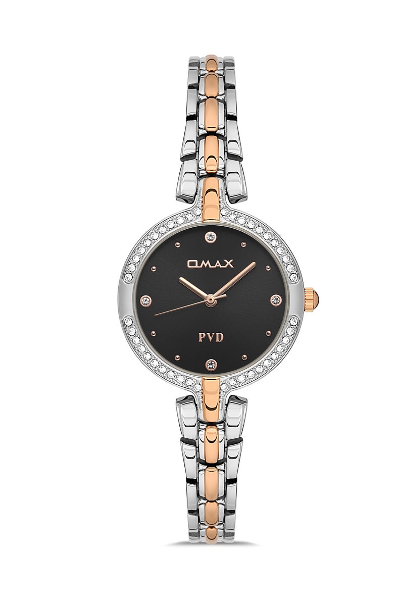 OMAX Women’s Wrist-Watch | Analog | Stainless Steel Band | Elegant Design - Image 1