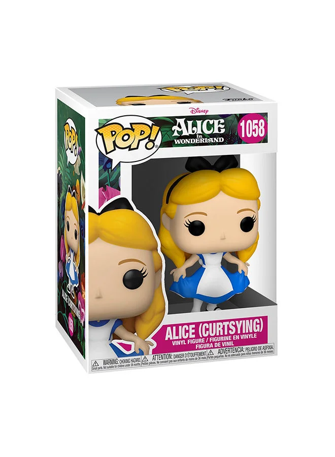 فانكو Disney Alice 70th - Alice Curtsying, Collectible Action Vinyl Figure - 55734