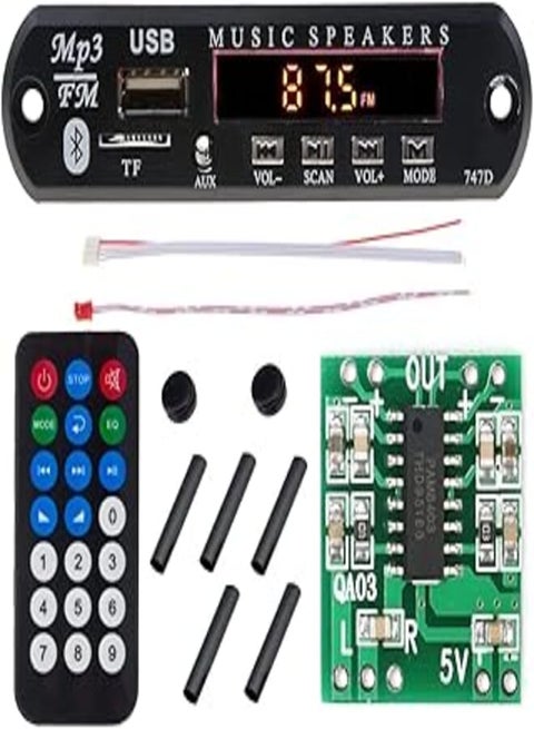 MP3 Decoder Board Bluetooth USB & Audio Amplifier Board Module PAM8403