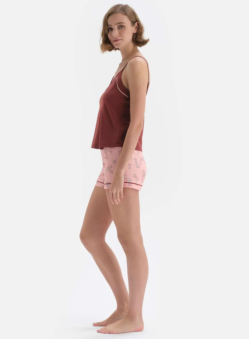 dagi Strap Detail Pyjama Set