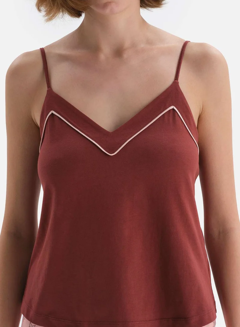 dagi Strap Detail Pyjama Set