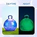 ZOOJOY GlowinTheDark Light Up Hopper Ball for Kids 20 Inch Bouncy Ball with Handle Inflatable Night Glow Jumping Toy for Boys and Girls Aged 612 Indoor Outdoor Play Includes Pump - Image 4