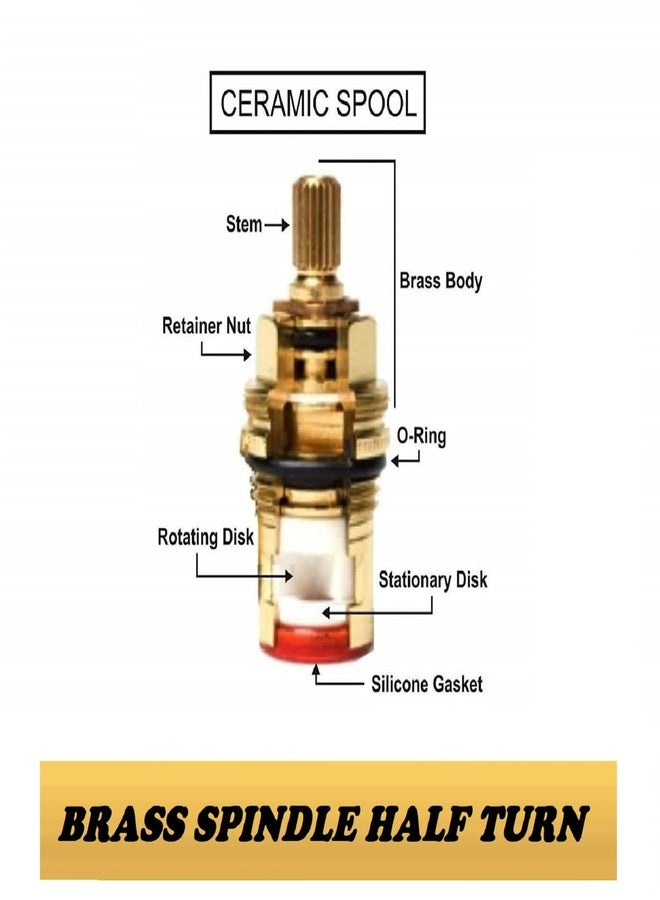 JAGGER LAKS3246 Wall Mounted Kitchen Sink Cock Faucets Taps for Kitchen Sink/Basin Taps with Wall Flange & Teflon Tape, Chrome, Brass, Steel (Droop) - Image 5