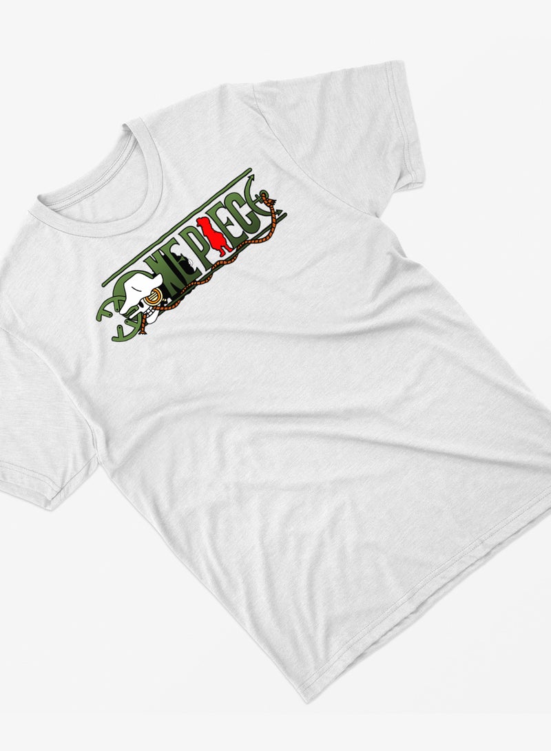 Fashion World Cotton T-shirt Printed with High-quality Anime One piece - Image 2