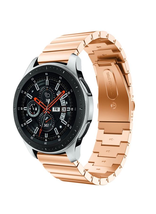 Voberry Replacement Band For Samsung Galaxy Watch 46mm Rose Gold - Image 3