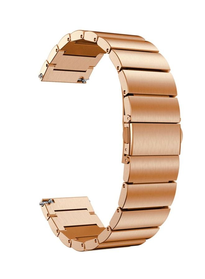 Voberry Replacement Band For Samsung Galaxy Watch 46mm Rose Gold - Image 1