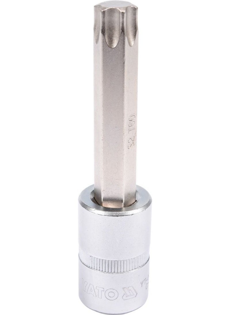 YATO Socket Bit 1/2" Torx T60 L=100mm YT-04328