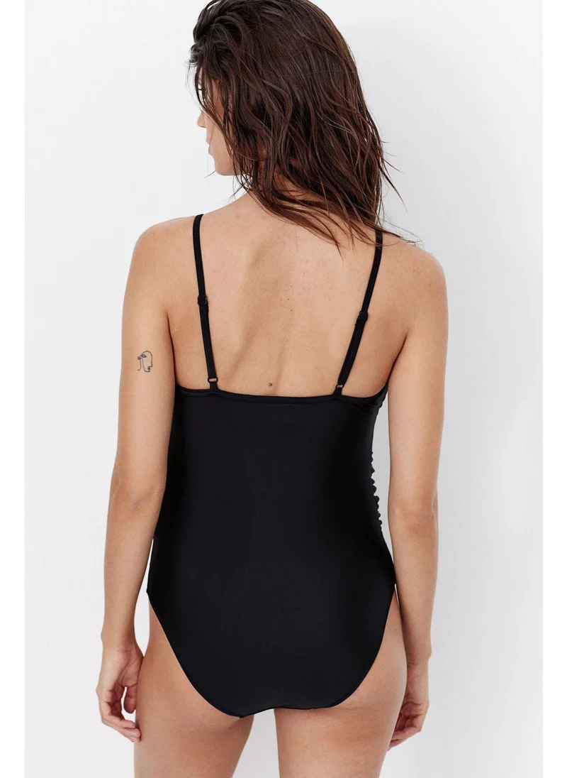 H&M MAMA Padded-cup swimsuit