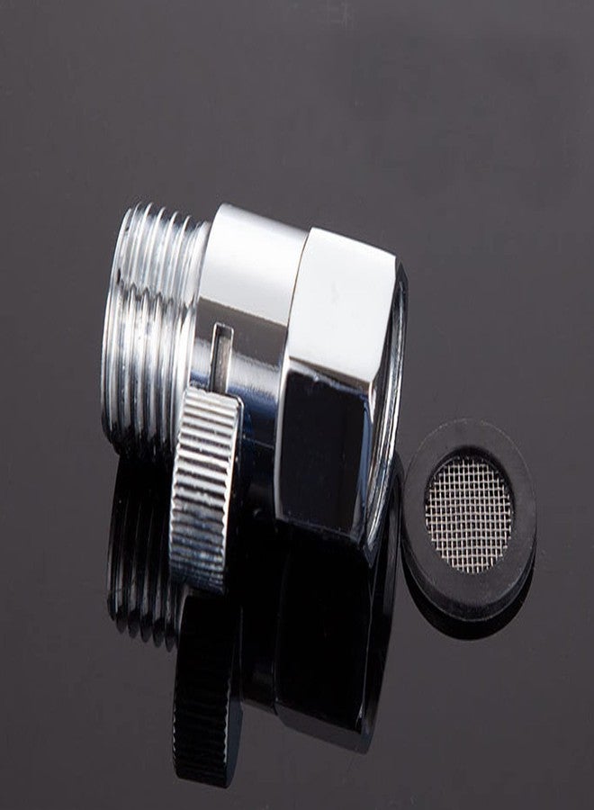 XVL Shower Head Shut Off Valve Solid Brass 2 Pieces Chrome - Image 4