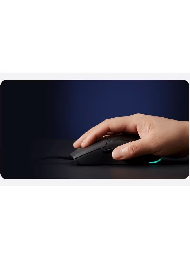 Xiaomi Gaming Mouse Lite | RGB Ambient Light 5 Level DPI TTC Micro Switch | IP54 Ergonomic Curved | Lightweight | Black - Image 2