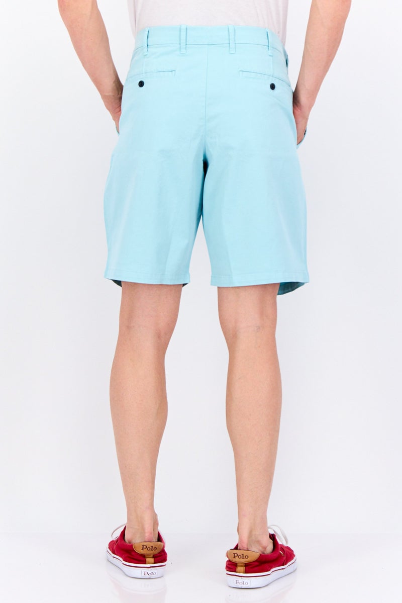 GAP Men Plain 10 Inseam Basic Shorts, Turquises - Image 3