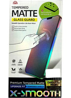 Generic 5D Matte Glass For iPhone 15 , Matte Finishing Premium Tempered Glass Screen Protector Compatible With iPhone 15 