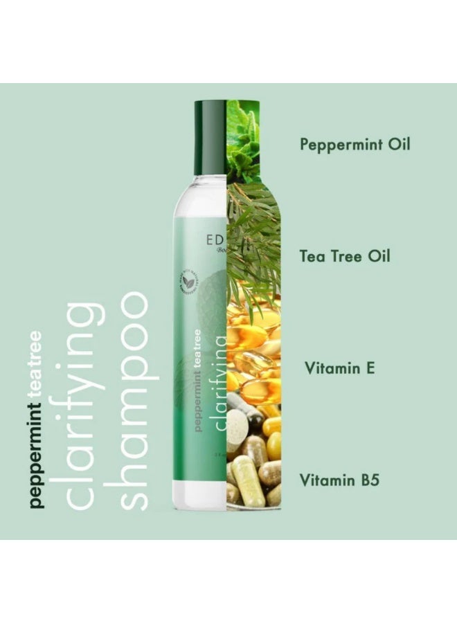 eden bodyworks Eden Body Works Peppermint Tea Tree Clarifying Shampoo 8Oz - Image 4