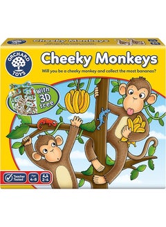 Cheeky Monkeys Game A Fun Game Of Chance Family Game Perfect For Kids Age 4 8 Educational Game Toy Family Game