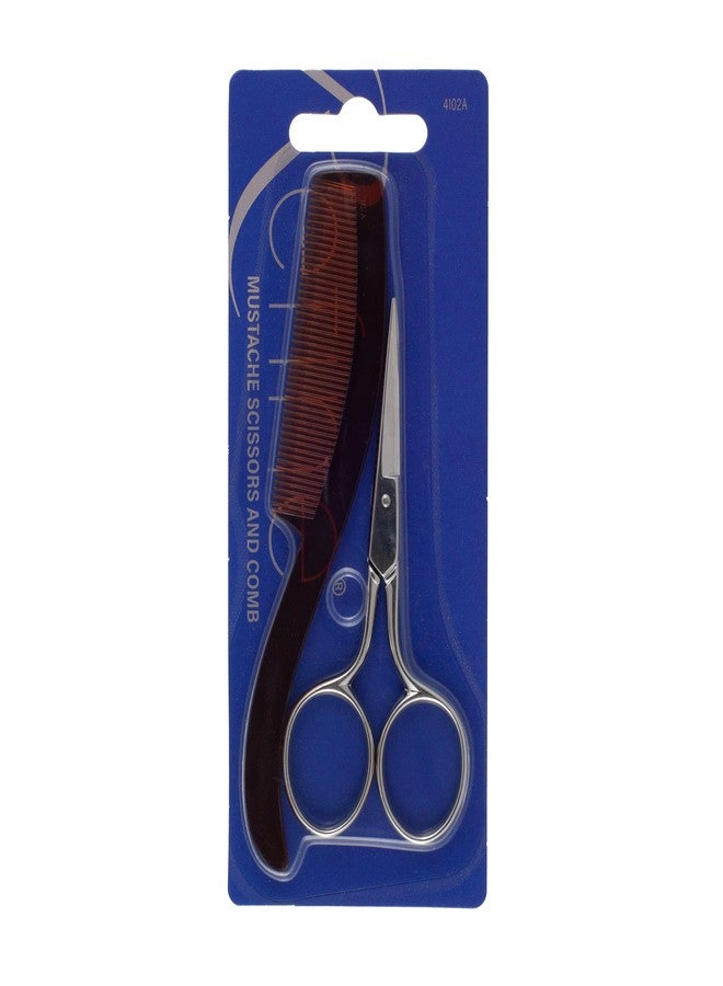 REFINE - Italy Mustache Scissors and USA Comb Set - Image 2