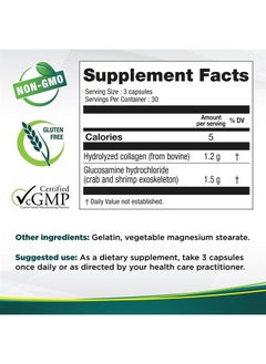 Genacol Glucosamine & Collagen Joint Supplement Glucosamina Colageno Hidrolizado Capsules | Lubricates Joints, Reduces Joint Discomfort, Maintains Optimum Joint Health Plus 90 Capsules  - Image 2